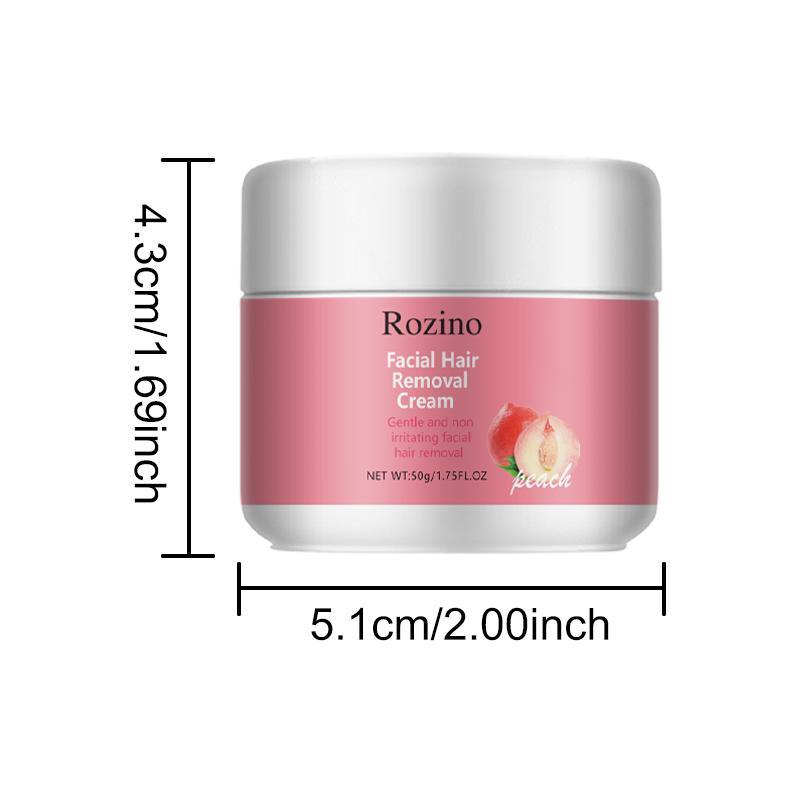 50g Peach Lip Hair Removal Cream, Gentle Formula, Making The Lip Skin Smoother, Convenient To Use and Carry