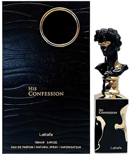 Lattafa Perfume Asad + His Confession + Qaed Al Fursan 100ml (3.4oz) fragrance Gift Bundle