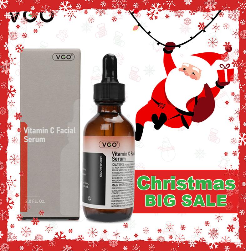 VGO Vitamin C Facial Serum + Snail Mucin 92% Moisturizer + Double Barrel Cleanser