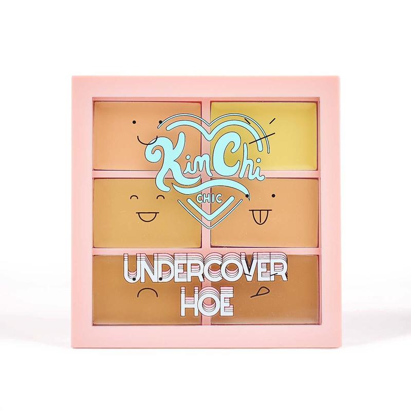 KimChi Chic Undercover Hoe Concealer Palette - Ultra Creamy, Long-wearing Color Correcting Makeup