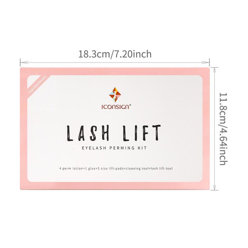 Upgraded Lash Lift Kit, Semi-permanent Curling Eyelash Perm Kit, Keep Lashes for 40 To 60 Days, Christmas Gift for Girls, Friend, Family, Christmas Gift