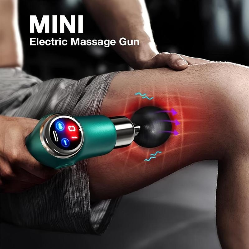 Comfort Massage Gun, Handheld Full-body Massager, Professional Portable Powerful 32-speed Electric Fascia Gun with LCD Display for Home Fitness, Easy Smart Massager for Men & Women, Christmas Gift