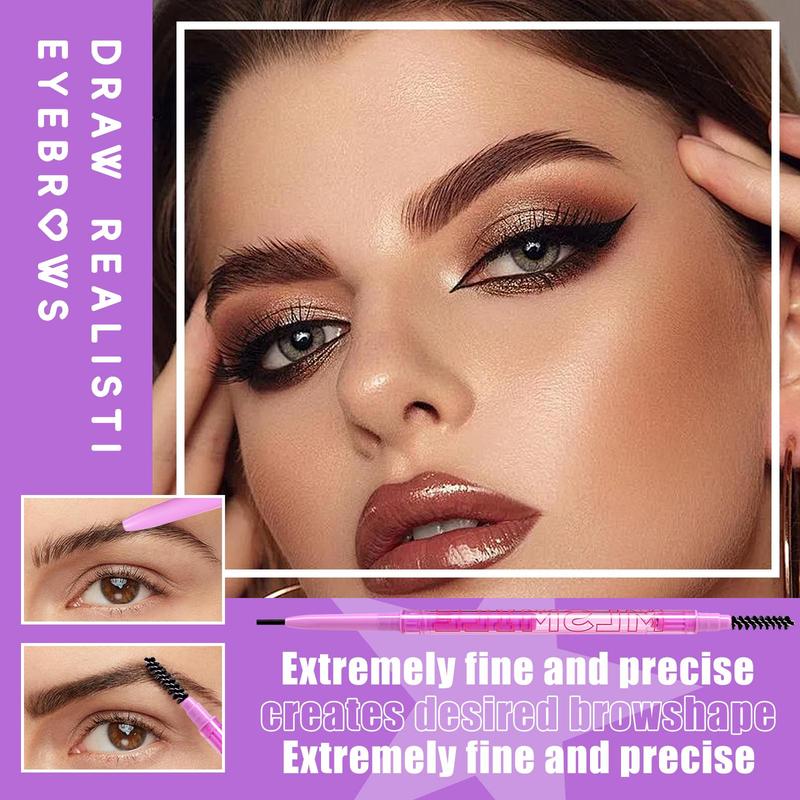 Waterproof Eyebrow Pencil with Brush, 1 Count Long Lasting Eyebrow Pencil, Eye Brow Makeup Tool, Makeup Accessories for Women