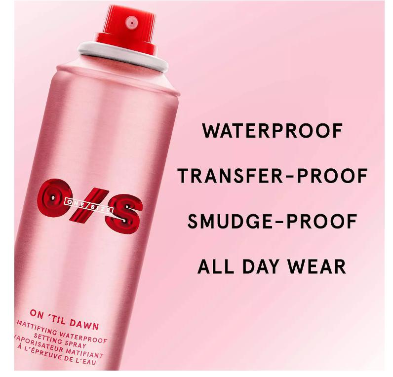 ONE SIZE by Patrick Starrr On 'Til Dawn Mattifying Waterproof Setting Spray - BIG OFF SALE