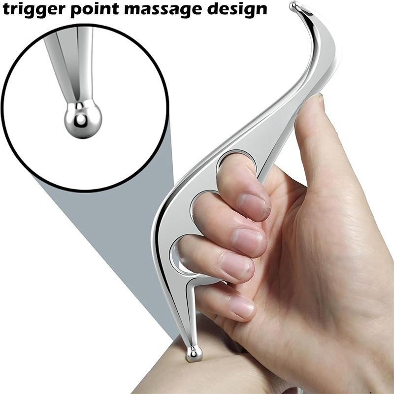 Stainless Steel Gua Sha Tool, Muscle Scraper Massage Tool for Deep Tissue, Scraping Massage Tools for Myofascial Release Tool