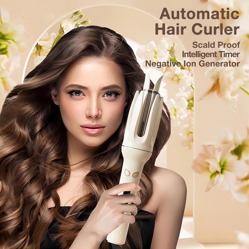 Automatic Hair Curling Iron,Auto Curler 28mm Hair Curler Comfort,4 Modes Temperatures Negative Ion Hair Curl Wand for Women,Styling Tools for Home