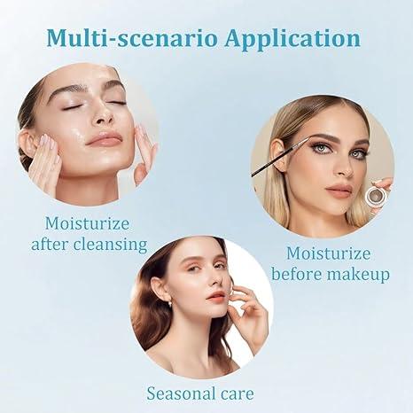 VGO Three-In-One Moisturizing & Cleanser Set Vitamin C Serum,Moisturizer,Facial Cleanser Moisturizing Suitable for sensitive skin-Live Skincare Radiance-A Comfort Skin Repair Cleansing Hydrating