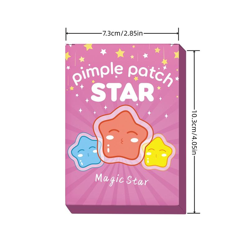 Cute Star Shaped Acne Patch, 260pcs box Hydrocolloid Acne Covering Sticker, Facial Skin Care Product for Women & Men