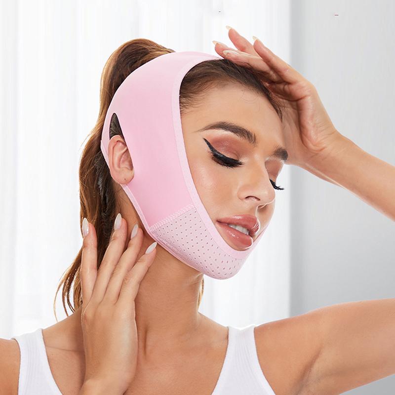 Reusable Double Chin Reducer, V Line Mask, Facial Slimming Chin Strap, Chin Up Mask, Face Lifting Belt, V Shape Face Lifting Tool