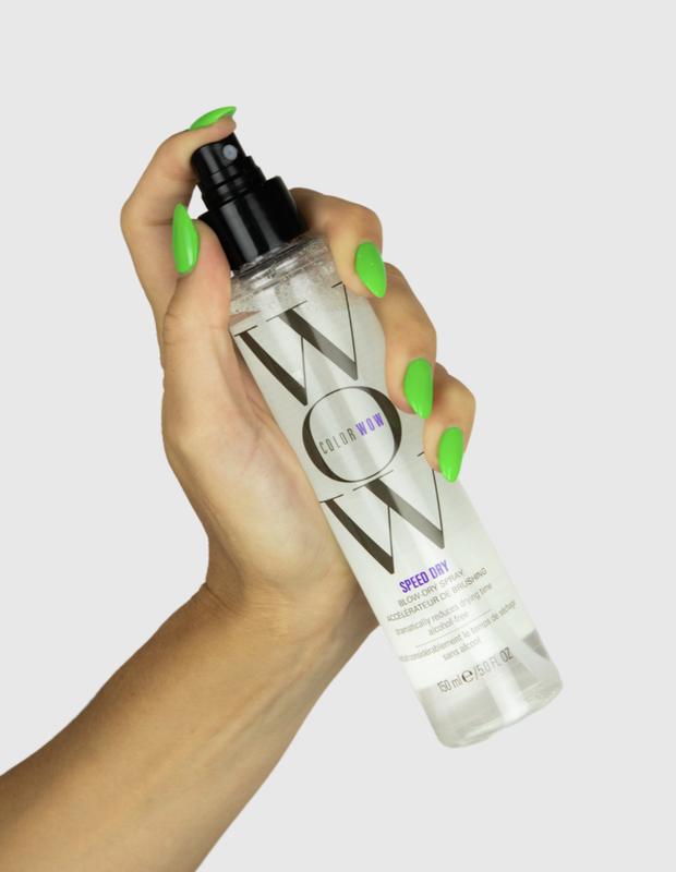 Color Wow Speed Dry Blow Dry Spray, Lightweight Spray, Alcohol Free, Fast Drying, Fragrance Free Haircare