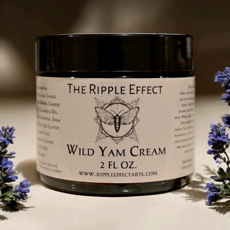 Organic Wild Yam Cream 2 oz Lemon