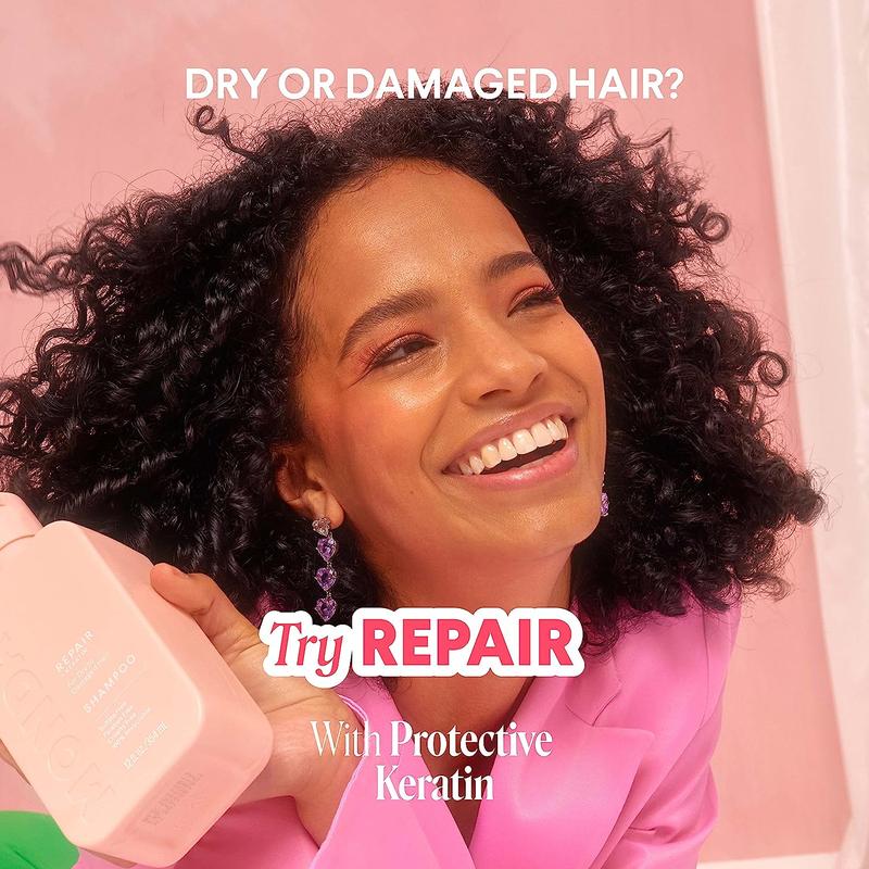 MONDAY HAIRCARE Repair Shampoo and Conditioner Set 12Oz for Dry to Damaged Hair, Made with Keratin, Coconut Oil, Shea Butter and Vitamin E no brand