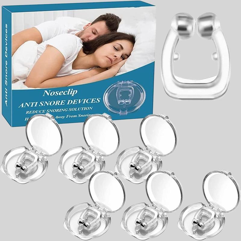 Halloween Anti Snoring Nose Clip Set, Silicone Anti Snoring Nose Clips, Snoring Solution for Men & Women, Easy To Use, Comfortable Skincare Nasal To Relieve Snore, Skincare Tools, Christmas Gift