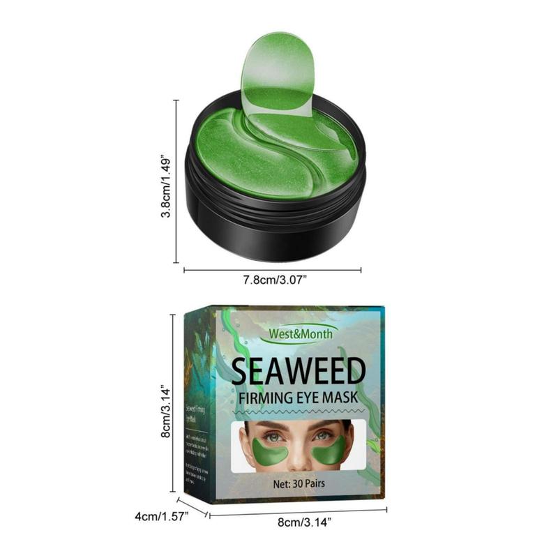 Seaweed Firming Eye Mask, 2 Boxes Lifting Moisturizing Eye Mask, Hydrating Eye Care Mask, Eye Care Product for Women & Men