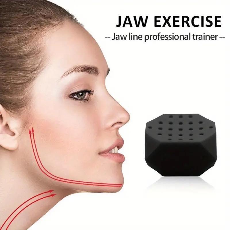 Silicone Jawline Trainer, 6pcs set Jawline Muscle Training Tool, Jawline Muscle Exerciser, Face Muscle Training Tool, Skincare Tools for Men & Women