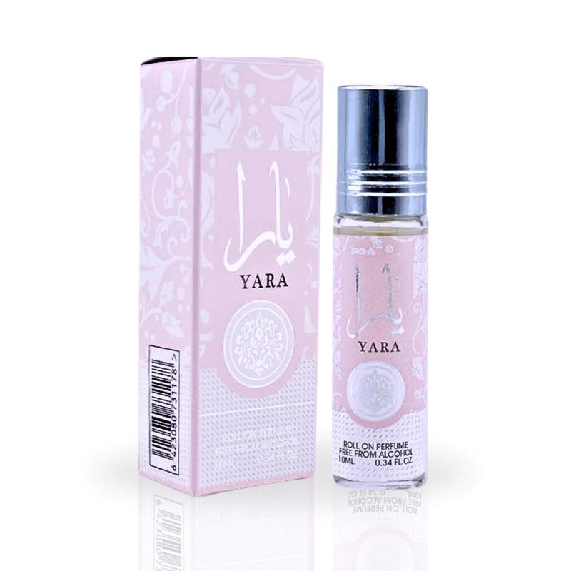 (3 Pack) Yara - 10ml (.34 oz) Perfume Oil Roll-On by Ard Al Zaafaran Smooth Vanilla