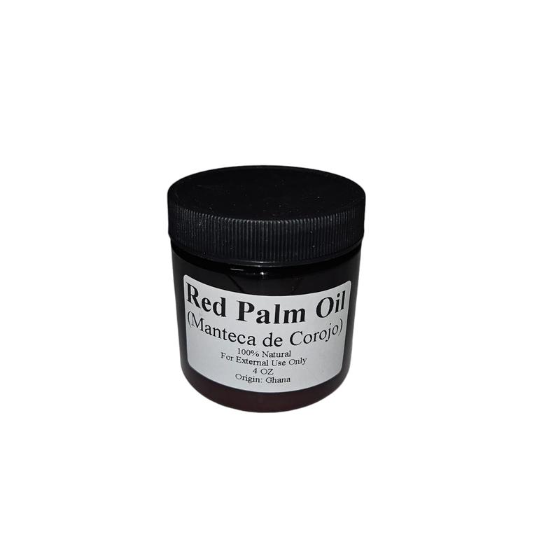 Red Palm Oil (Manteca de Corojo) – 4oz | All Natural Palm Oil for Ritual Use