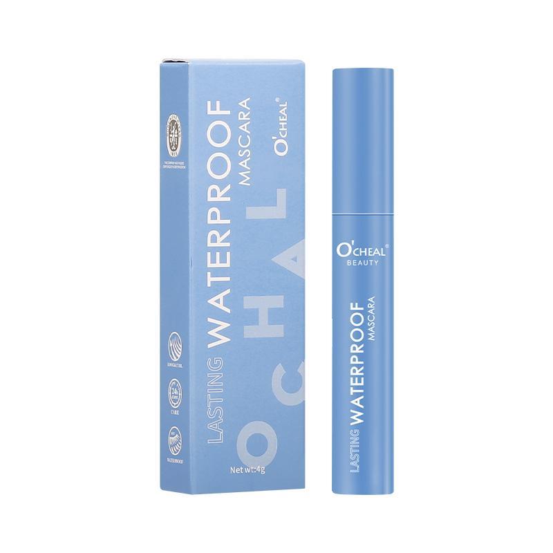 Waterproof Long Lasting Mascara, 2 Counts Natural Curl Eyelashes Mascara, Eyelashes Lengthening Volumizing Defining, Professional Eye Makeup Products