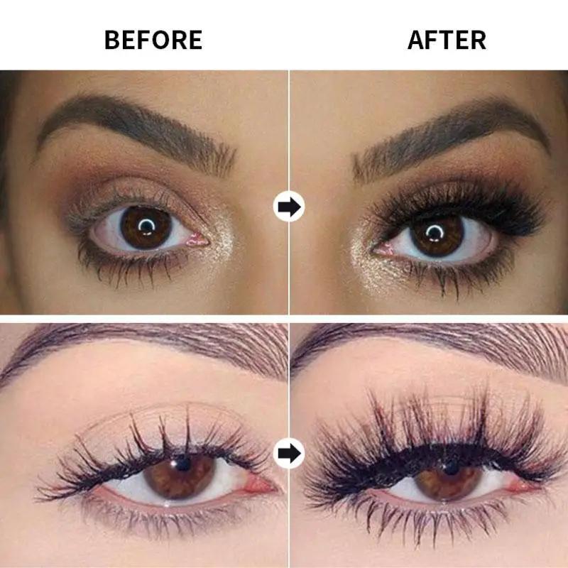 Lash Curling & Volumizing Mascara, Quick Drying Eyelash Extensions Mascara Volume Building Mascara, Eye Lashes Lengthening Styling Mascara Stick, Summer Gifts