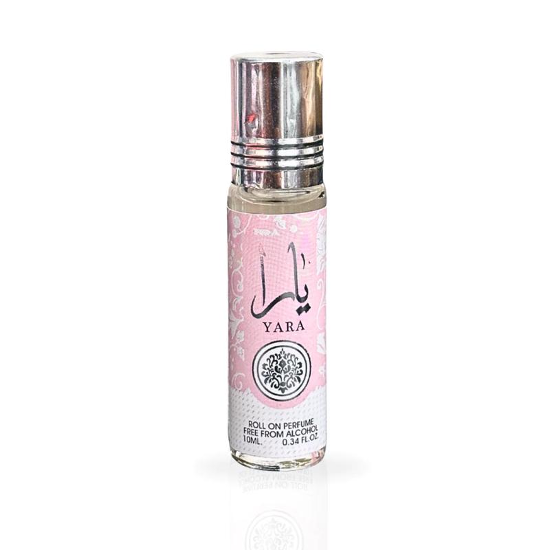 (3 Pack) Yara - 10ml (.34 oz) Perfume Oil Roll-On by Ard Al Zaafaran Smooth Vanilla